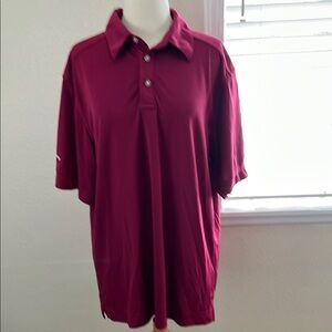 Callaway Golf Men's Burgundy Polo Shirt